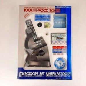 Microscope Set with light and projector